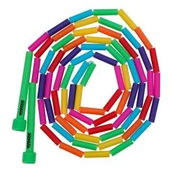 RDX Sports Store RDX BR Rainbow Color Braided Nylon Tangle-Free 10ft Kids Skipping Rope