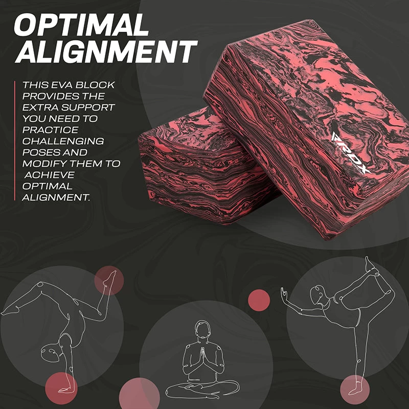 RDX Sports Store RDX RB EVA Foam High Density Non-Slips Yoga Block - Image 5