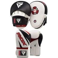 RDX Sports Store RDX 1W Boxing Gloves & Pads Set