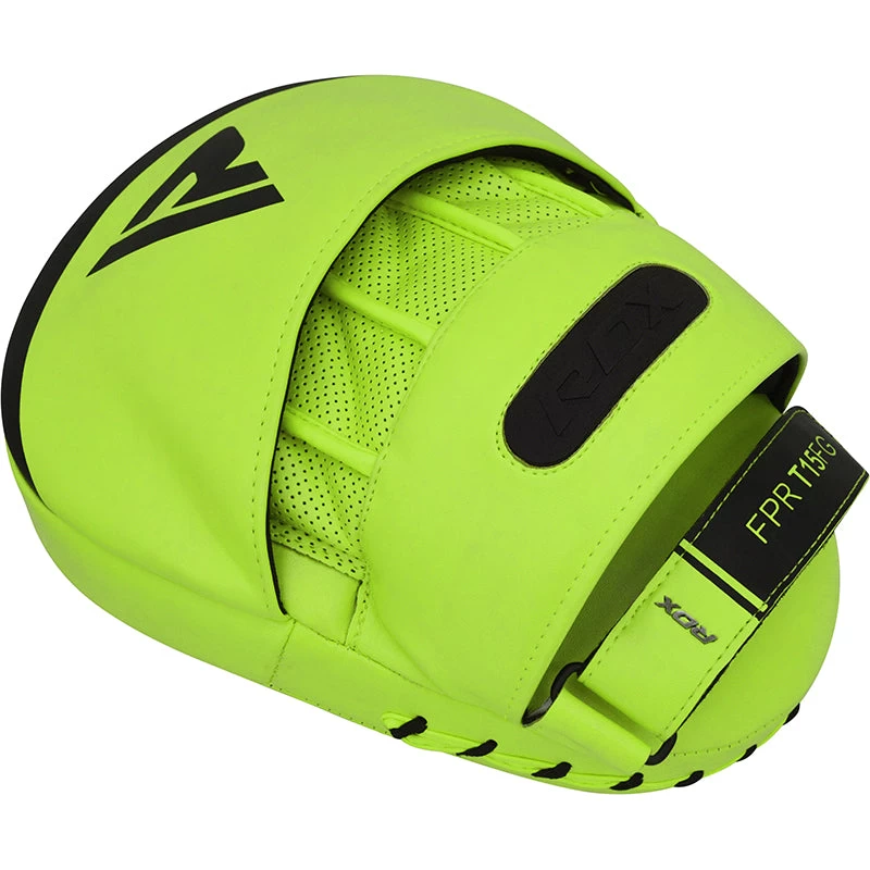 RDX Sports Store RDX T15 Nero Green Boxing Gloves & Focus Pads - Image 8