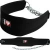 RDX Sports Store RDX 4DP Back Support Dipping Belt With Chain