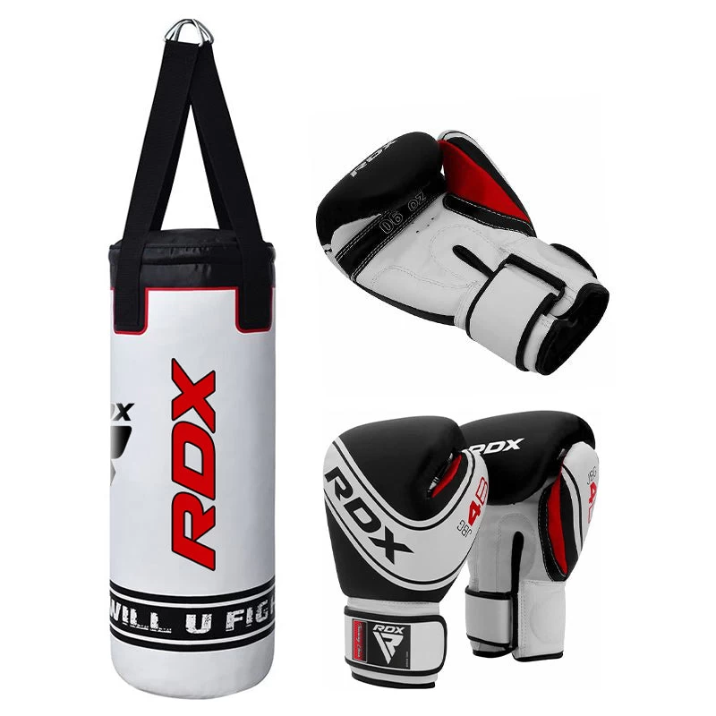 RDX Sports Store RDX 4W 2ft Robo Kids Punch Bag With Gloves Set
