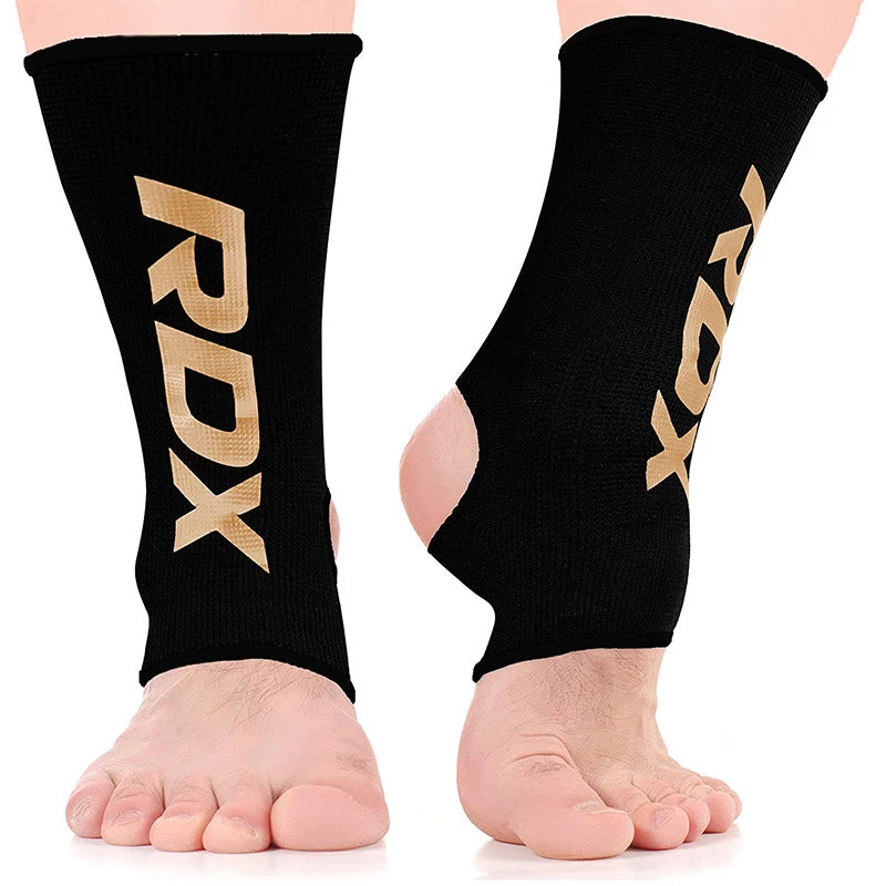 RDX Sports Store RDX AB Black Ankle Support Sprain Protection Compression Sleeve OEKO-TEX® Standard 100 Certified