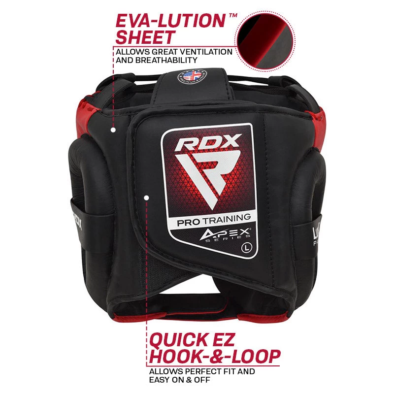RDX Sports Store RDX APEX Boxing Head Gear With Cheek Protector - Image 4
