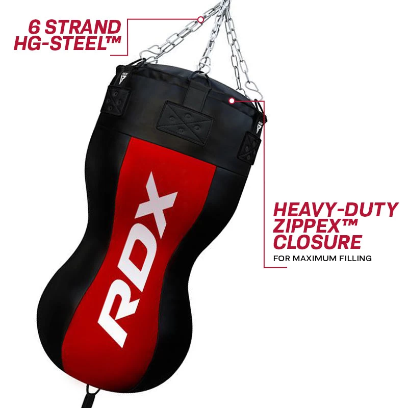 RDX Sports Store RDX BR Body Punch Bag With Mitts - Image 5