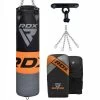 RDX Sports Store RDX F12 4ft / 5ft 4-in-1 Punch Bag With Gloves & Ceiling Hook Set