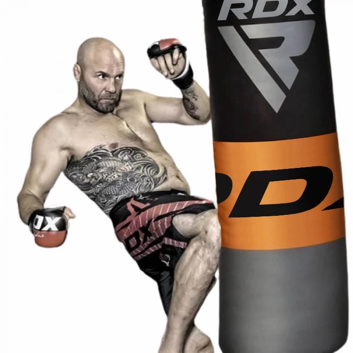 RDX Sports Store RDX F12 4ft / 5ft 4-in-1 Punch Bag With Gloves & Wall Bracket Set - Image 2