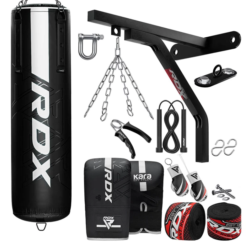 RDX Sports Store RDX F6 KARA 4ft / 5ft 17-in-1 Punch Bag With Bag Gloves Set - Image 3