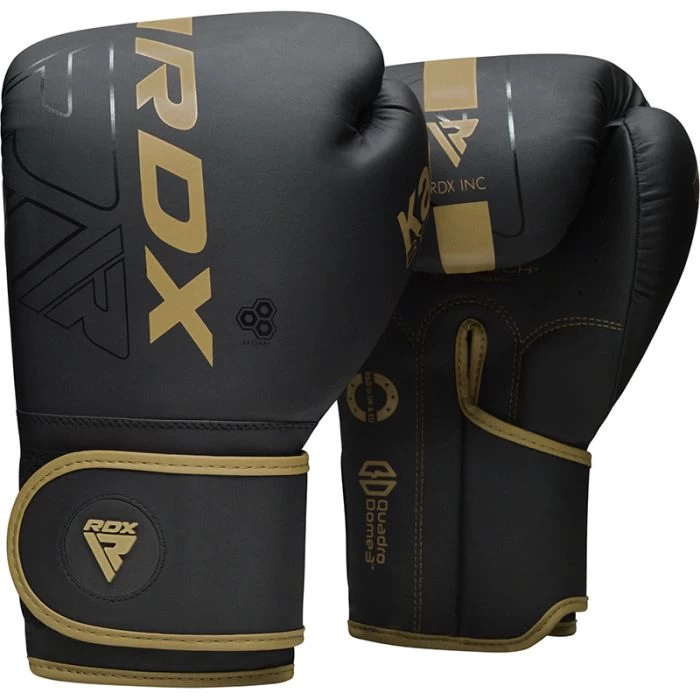 RDX Sports Store RDX F6 Kara Boxing Training Gloves Black - Image 3