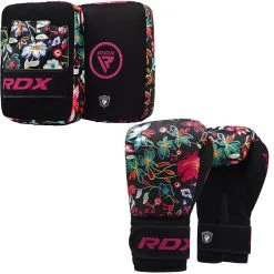 RDX Sports Store RDX FL3 Boxing Gloves With Focus Pads