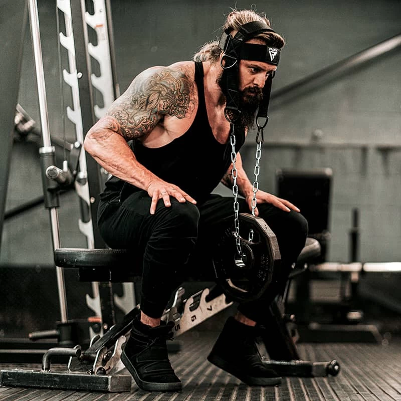 RDX Sports Store RDX H2 Neck Harness For Weight Lifting & Strengthening Exercises - Image 2