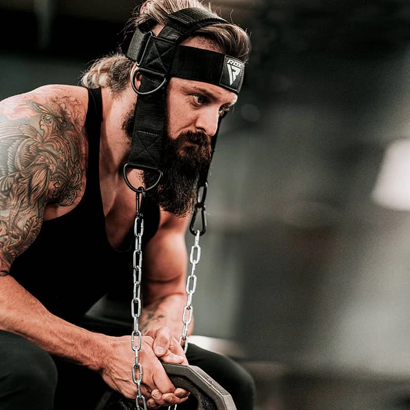 RDX Sports Store RDX H2 Neck Harness For Weight Lifting & Strengthening Exercises - Image 4