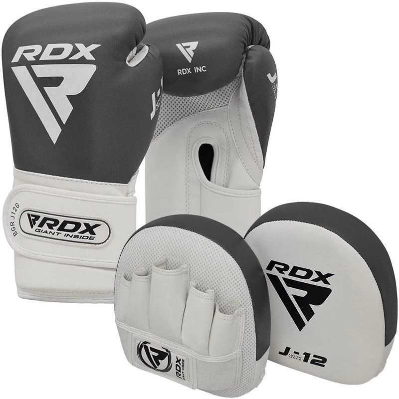 RDX Sports Store RDX J12 KIDS 6oz Boxing Gloves & Focus Pads Set - Image 5