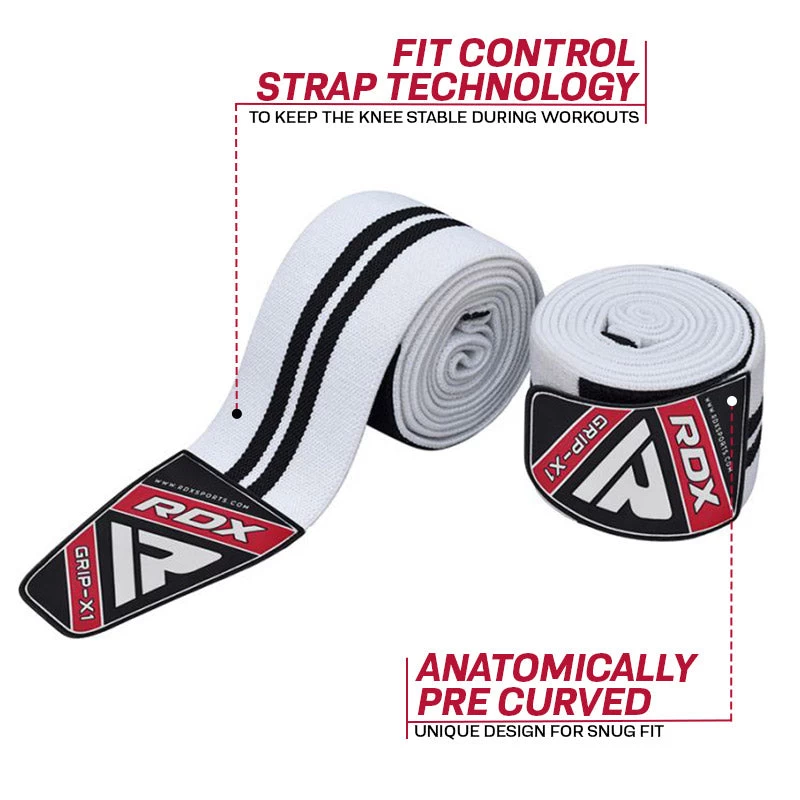 RDX Sports Store RDX K1 Elasticated Knee Compression Bandage Wraps OEKO-TEX® Standard 100 Certified - Image 3