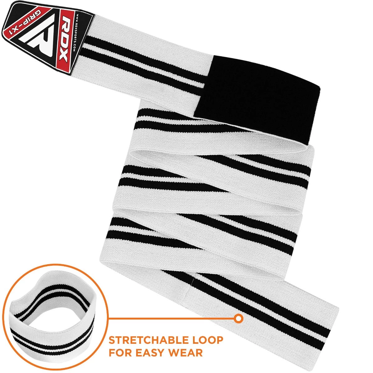 RDX Sports Store RDX K1 Elasticated Knee Compression Bandage Wraps OEKO-TEX® Standard 100 Certified - Image 7