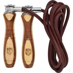 RDX Sports Store RDX L1 Wooden Handle 9ft Skipping Rope