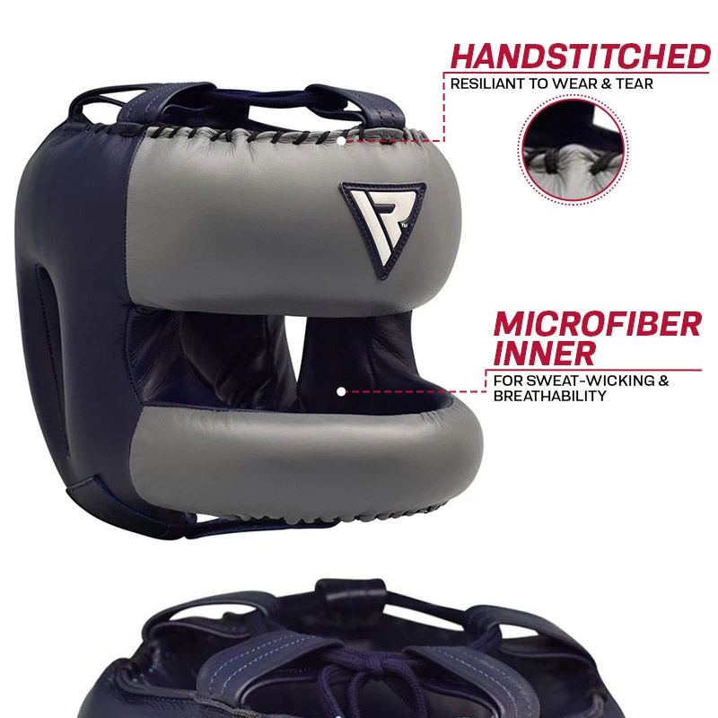 RDX Sports Store RDX O2 Sparring Head Guard With Nose Protection Bar - Image 6