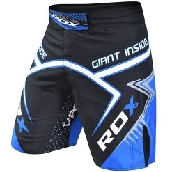 RDX Sports Store RDX R7 MMA Fight Shorts Black/Blue