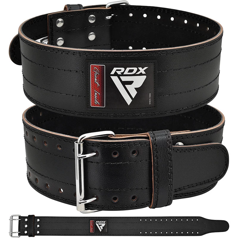 RDX Sports Store RDX RD1 Powerlifting Leather Gym Belt - Image 6