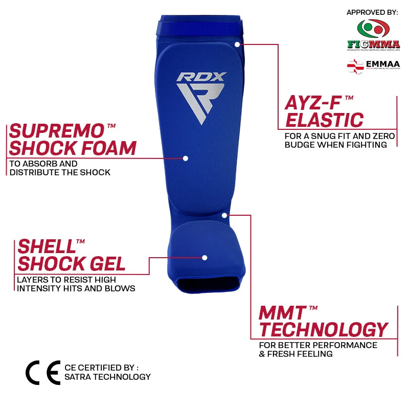 RDX Sports Store RDX SIB Shin Instep Guard OEKO-TEX® Standard 100 Certified - Image 15
