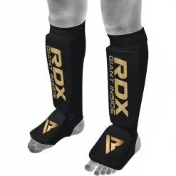RDX Sports Store RDX SI MMA Gel Padded Lightweight Shin Instep Guard OEKO-TEX® Standard 100 Certified