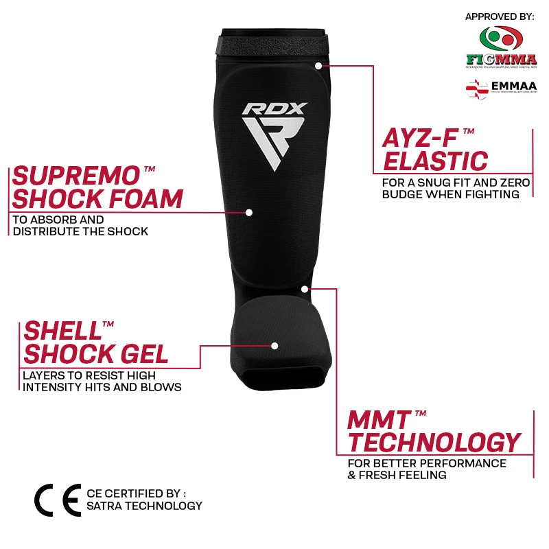 RDX Sports Store RDX SIB Shin Instep Guard OEKO-TEX® Standard 100 Certified - Image 10