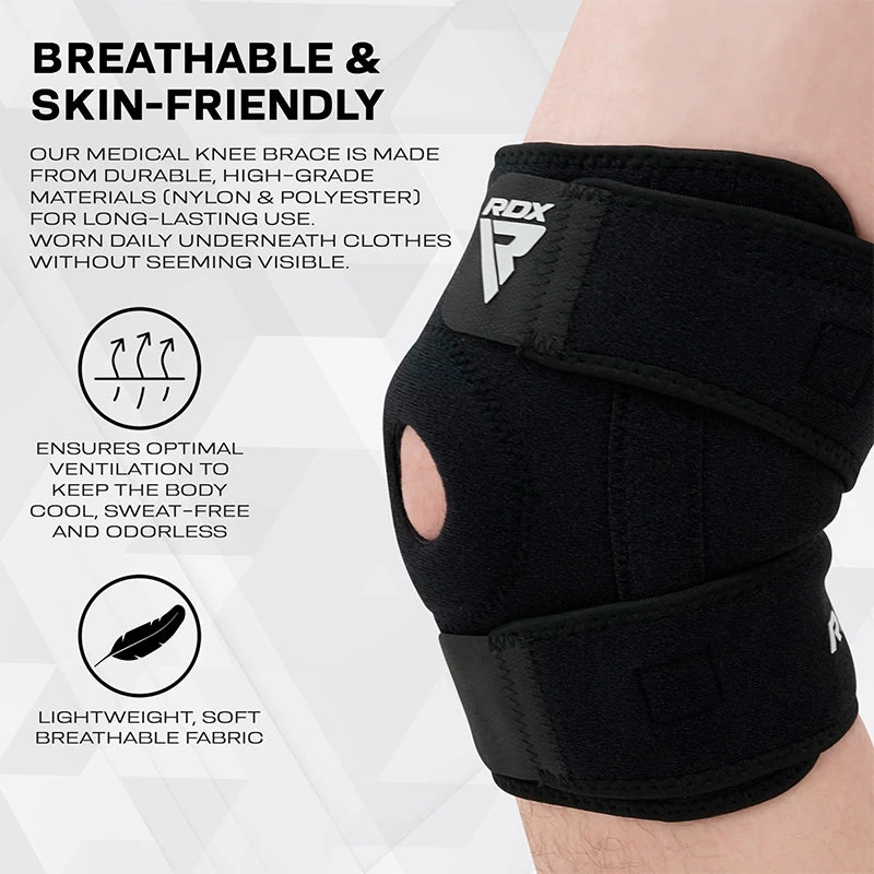 RDX Sports Store RDX SK Gel Padded Open Patella Brace For Knee Support - Image 2