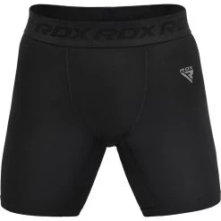 RDX Sports Store RDX T15 Black Compression Shorts