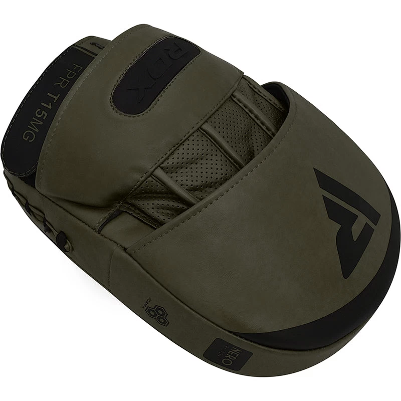 RDX Sports Store RDX T15 Nero Matte Green Focus Pads - Image 4