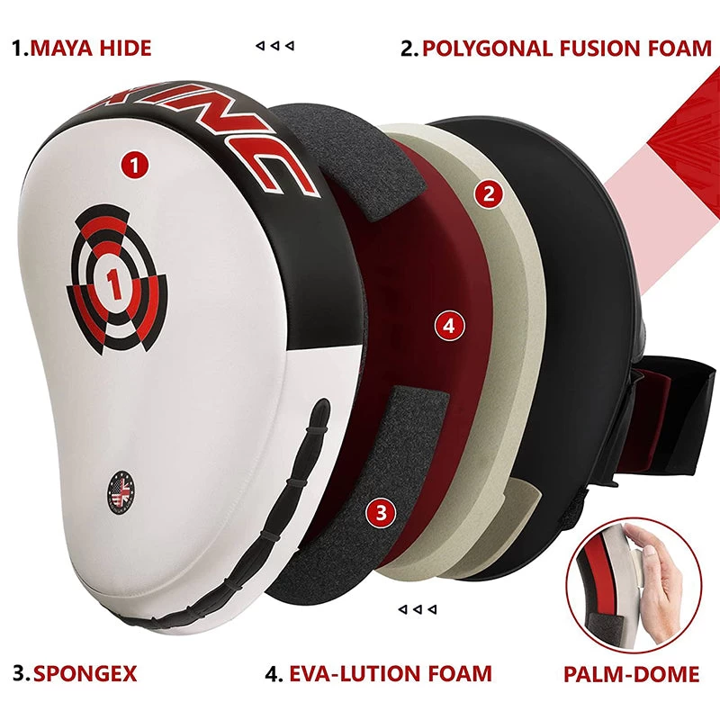 RDX Sports Store RDX T1 Curved Boxing Pads - Image 8