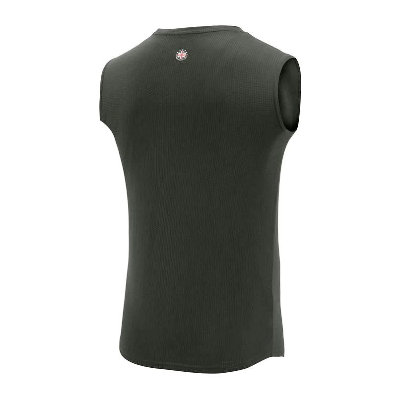 RDX Sports Store RDX T1 Grey Sleeveless Top - Image 5