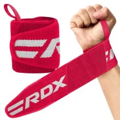 RDX Sports Store RDX W2 Powerlifting Wrist Wraps Pink For Women