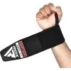 RDX Sports Store RDX W3 IPL USPA Approved Powerlifting Wrist Support Wraps With Thumb Loops OEKO-TEX® Standard 100 Certified
