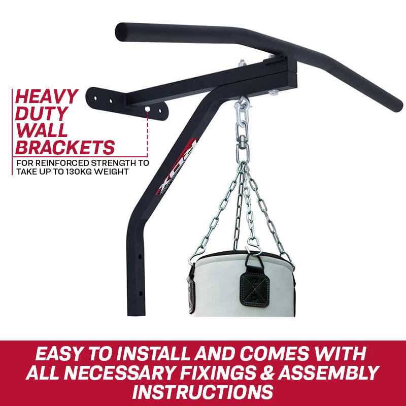 RDX Sports Store RDX X1 Wall Bracket With Pull Up Bar - Image 7