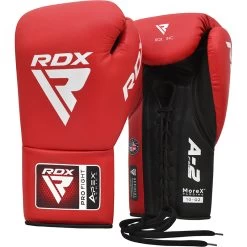 RDX Sports Store RDX APEX Competition/Fight Lace Up Boxing Gloves