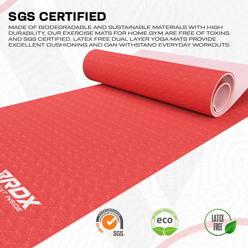 RDX Sports Store RDX PP 6mm TPE Yoga Mat - Image 5