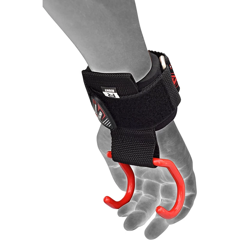 RDX Sports Store RDX W15 Anchor Wrist Straps With Hook - Image 9