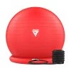 RDX Sports Store RDX B2 Inflatable Yoga Ball With Anti-Slip Base, Resistance Tubes & Air Pump