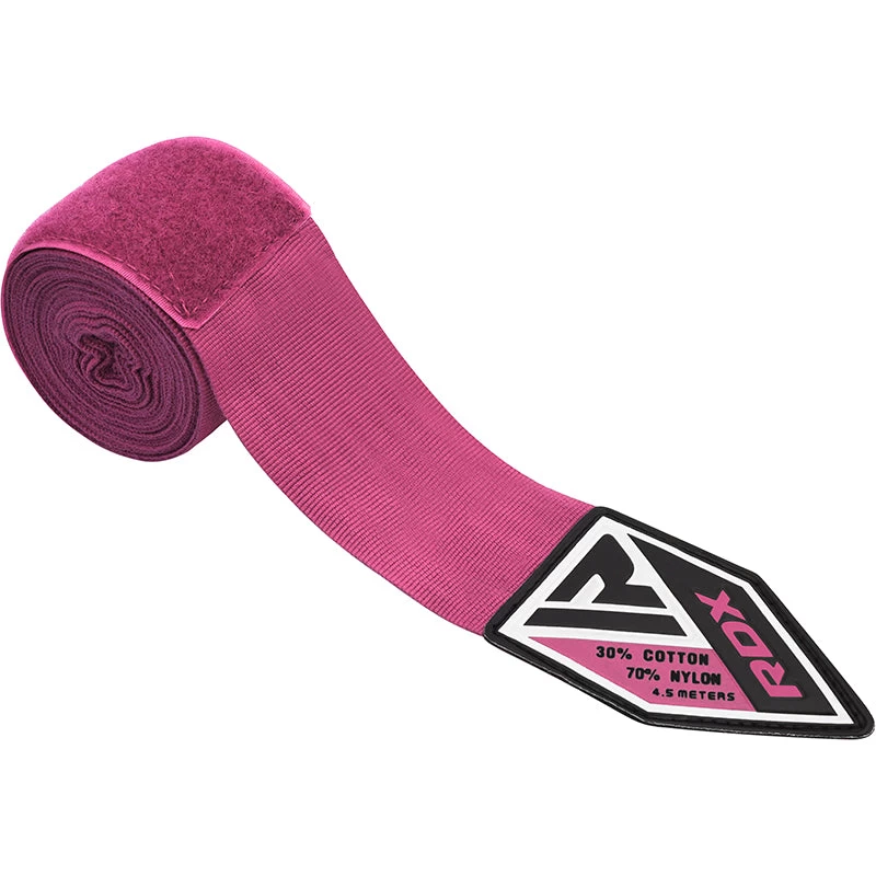 RDX Sports Store RDX RP 4.5m Pink Women Pro Hand Wraps Tape For Boxing, MMA & Muay Thai - Image 6