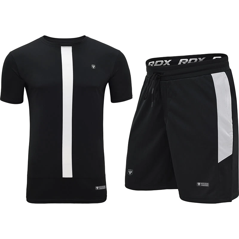 RDX Sports Store RDX T15 Nero Black T-Shirt & Shorts Set - Image 10