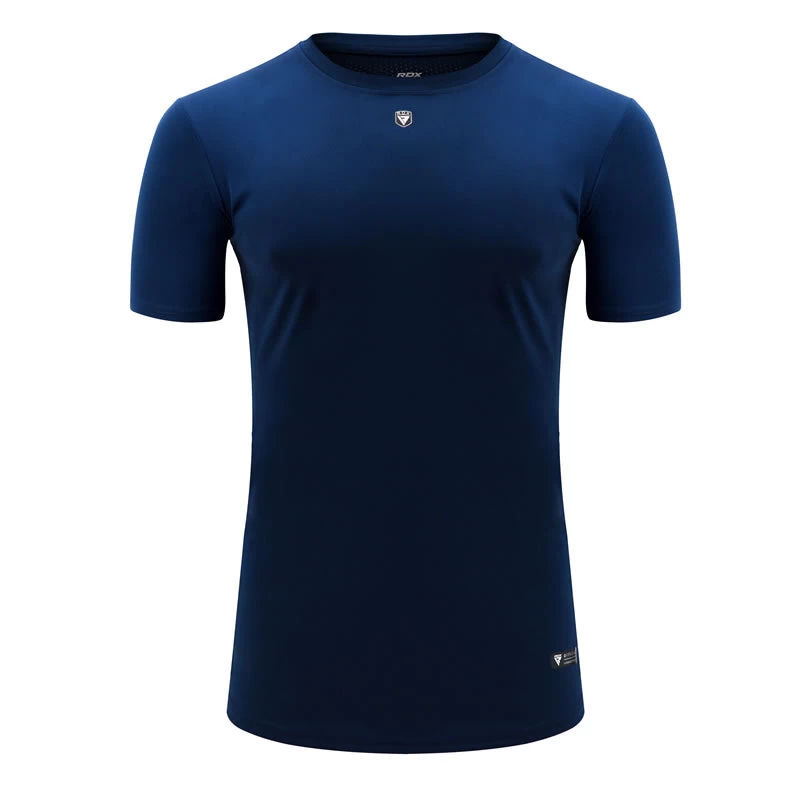 RDX Sports Store RDX T1 Short Sleeve Blue T-Shirt - Image 2