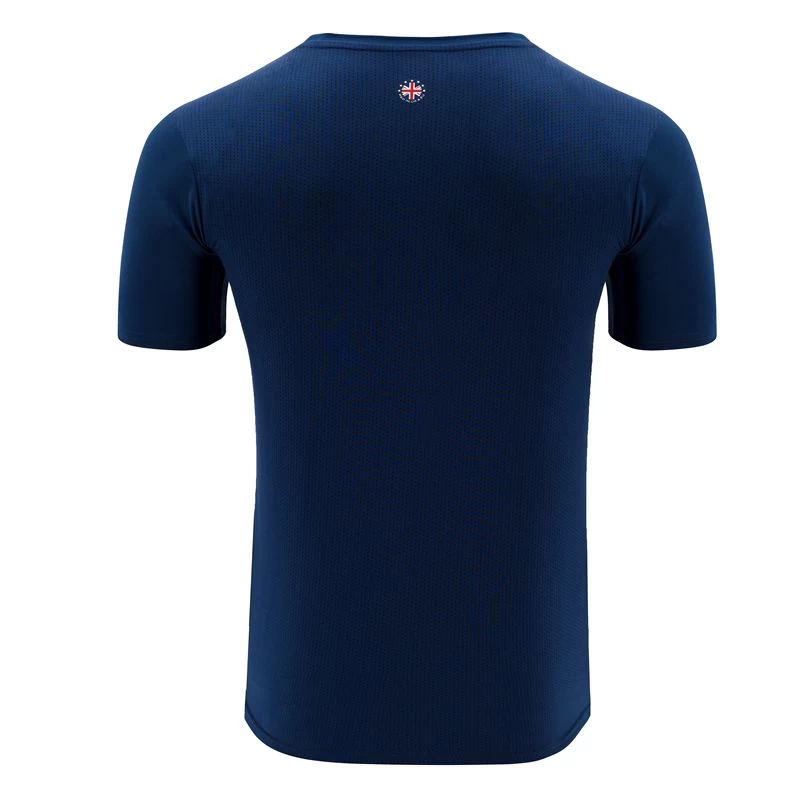 RDX Sports Store RDX T1 Short Sleeve Blue T-Shirt - Image 4