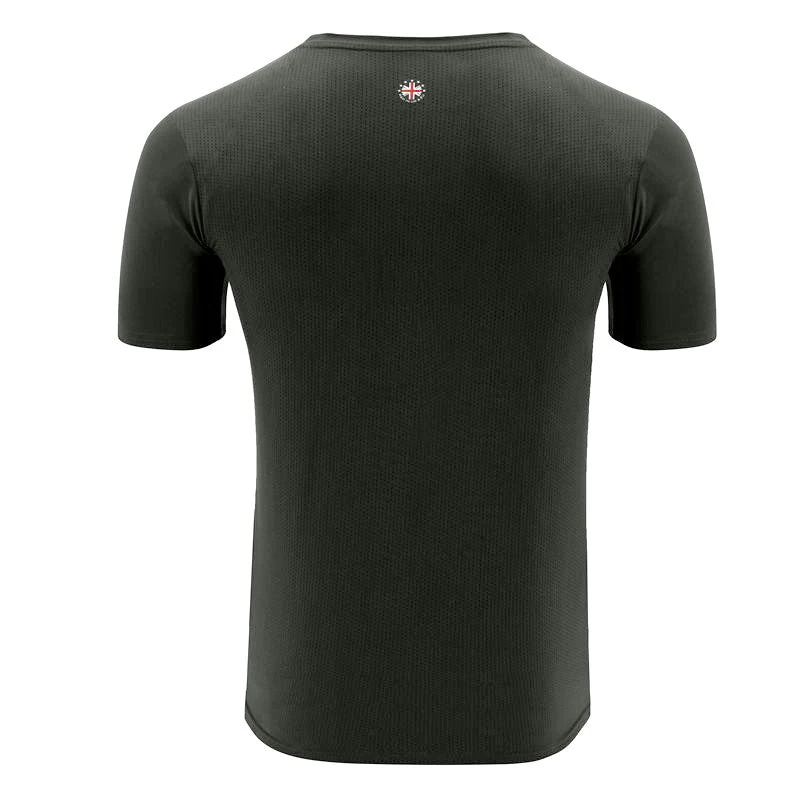 RDX Sports Store RDX T1 Short Sleeve Grey T-Shirt - Image 5