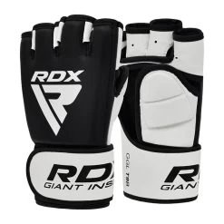 RDX Sports Store RDX T9 Hearse Leather MMA Gloves
