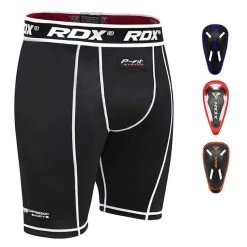 RDX Sports Store RDX X14 Compression Shorts With Groin Guard
