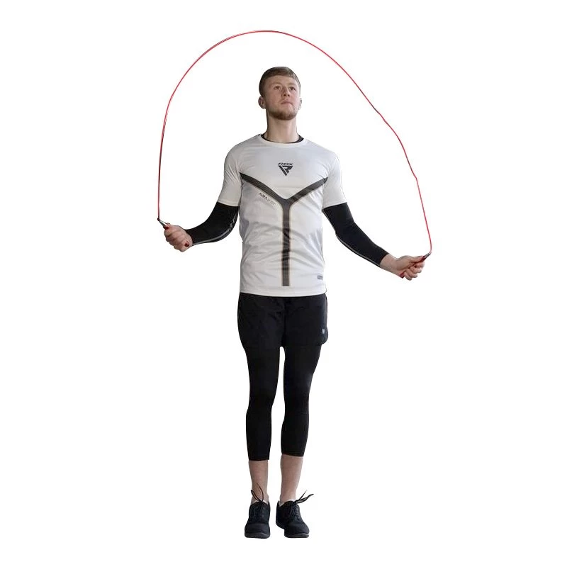 RDX Sports Store RDX W2 Adjustable 10.3ft Skipping Rope With Non-Slip Aluminum Handles - Image 5