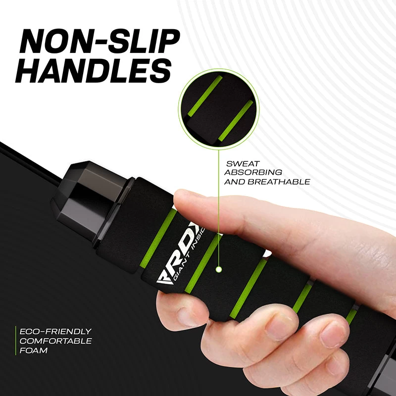 RDX Sports Store RDX W1 Jump Rope With Foam Handles - Image 10