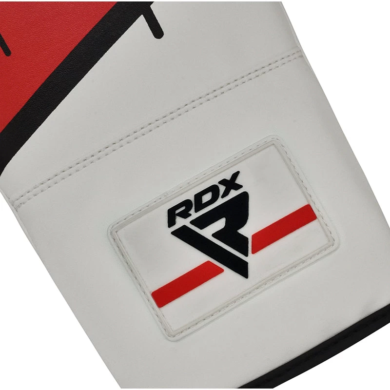 RDX Sports Store RDX F7 4ft / 5ft 3-in-1 Ego White / Red Training Punch Bag With Mitts Set - Image 11