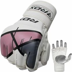 RDX Sports Store RDX T7 Ego Pink MMA Gloves For Women