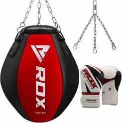 RDX Sports Store RDX RR 3-in-1 Wrecking Ball Heavy Bag With Gloves Set